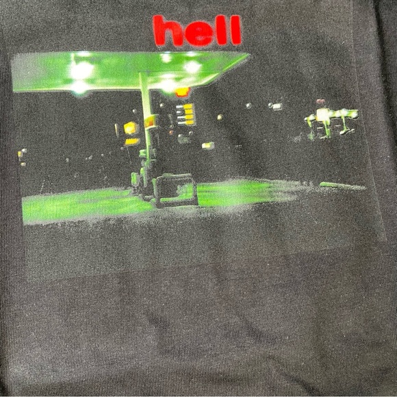 Supreme Shell Hell Mens Medium Size Tee Shirt - Picture 2 of 6